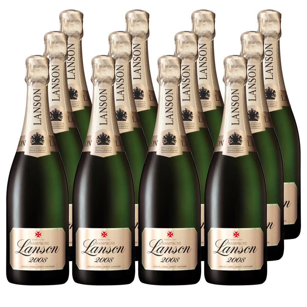 Lanson Le Vintage 2009 Champagne 75cl Crate of 12 Champagne